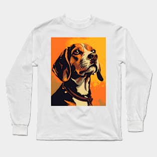 Pop Art Beagle Long Sleeve T-Shirt